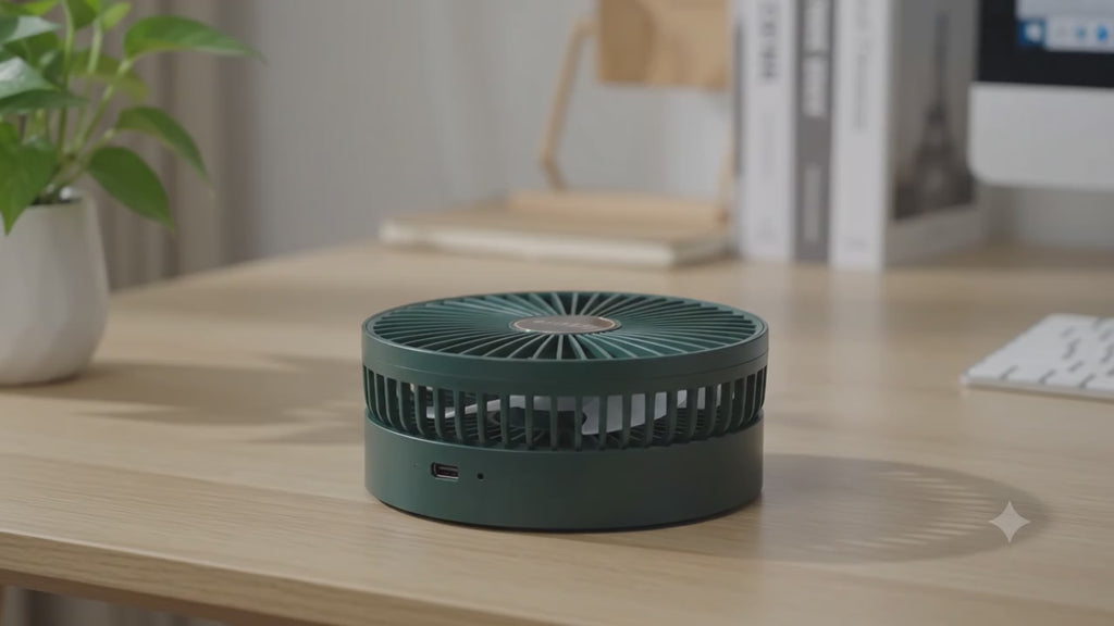 Mini Ventilador de Escritorio Plegable Ultra Silencioso | Life Solutions